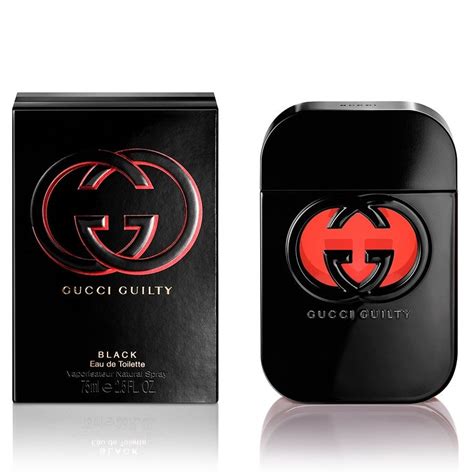 gucci guilty for her 75ml edt gift set|Gucci Guilty black woman 75ml.